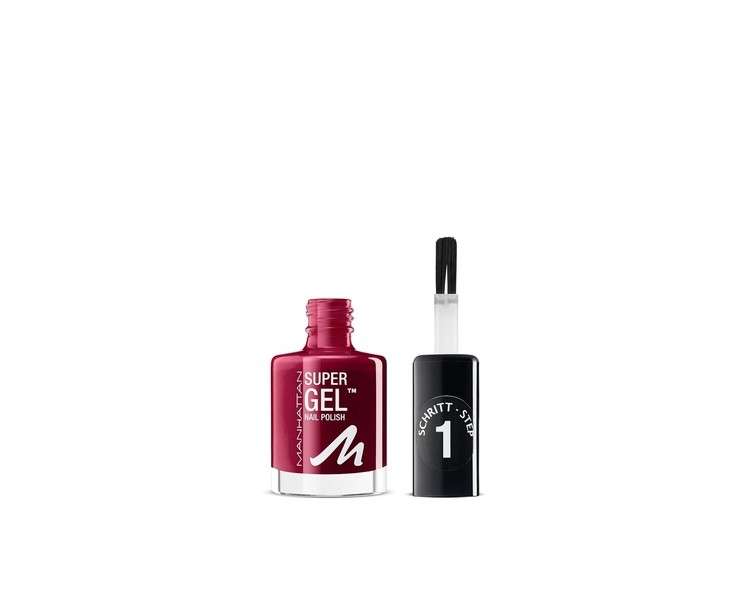 Manhattan Super Gel Nail Polish Seductive Red 685 12ml