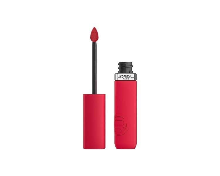 L'Oréal Paris Nourishing Lipstick with Matte Finish Infaillible Matte Resistance 1x 5ml 245 French Kiss