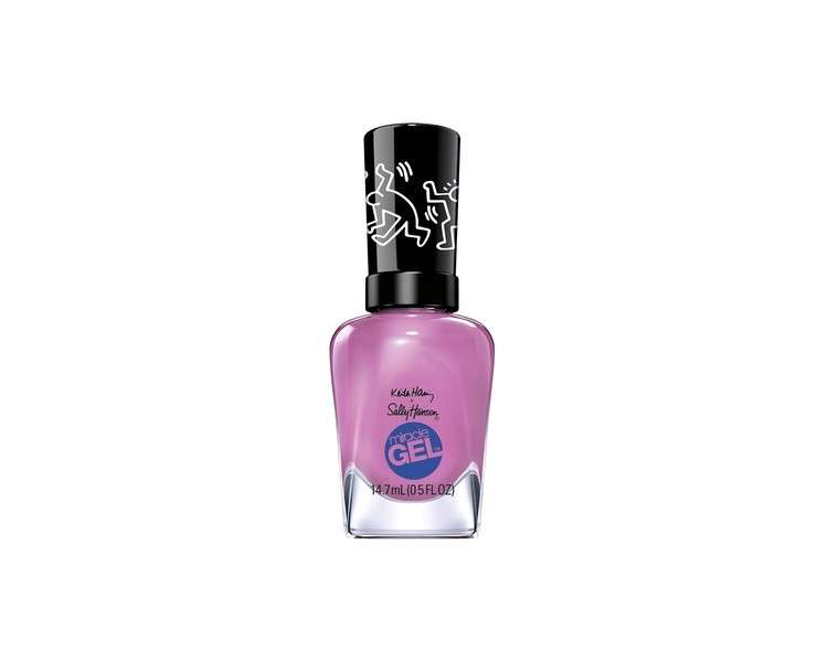 Sally Hansen Miracle Gel Keith Haring Collection Nail Polish Dance Your Paints Off 0.5 fl oz 14.70 ml