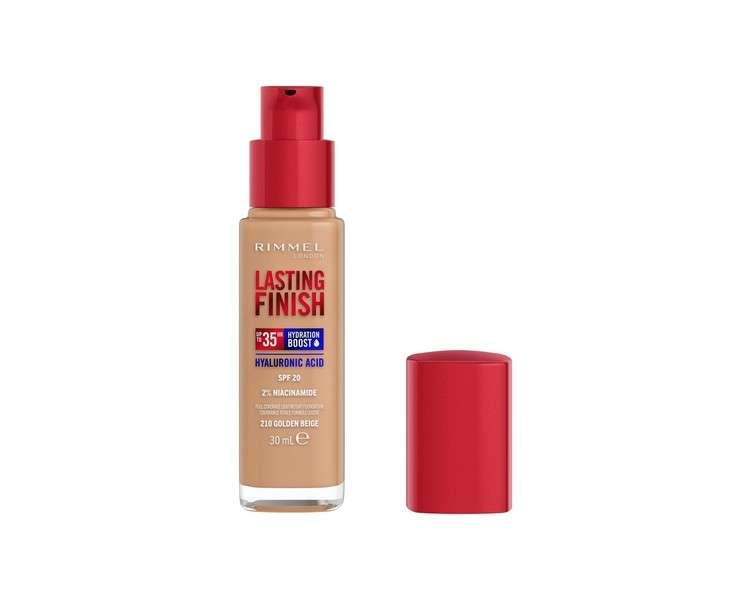 Lasting Finish 35HR Foundation 210 Golden Beige