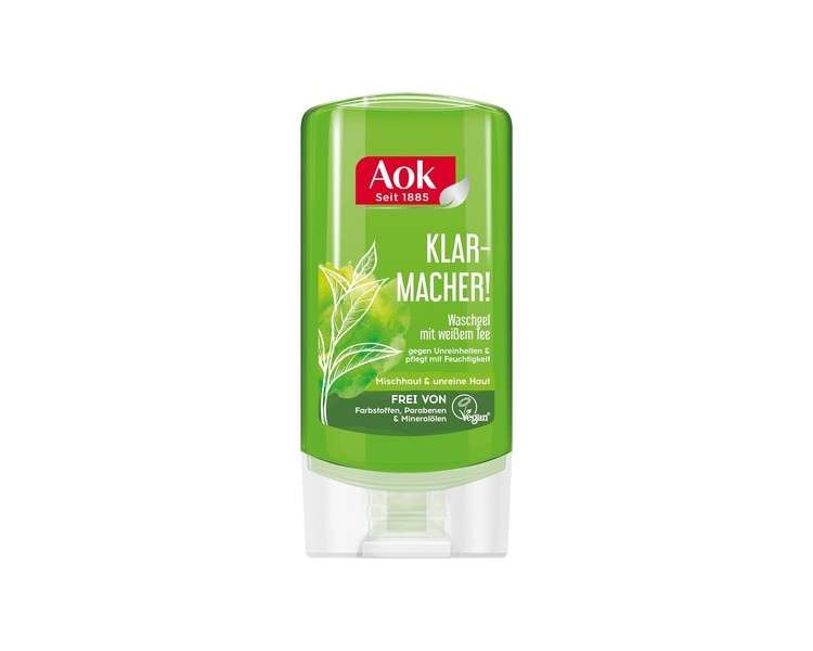 Aok Cleansing Regulating Wash Gel with White Tea 150ml