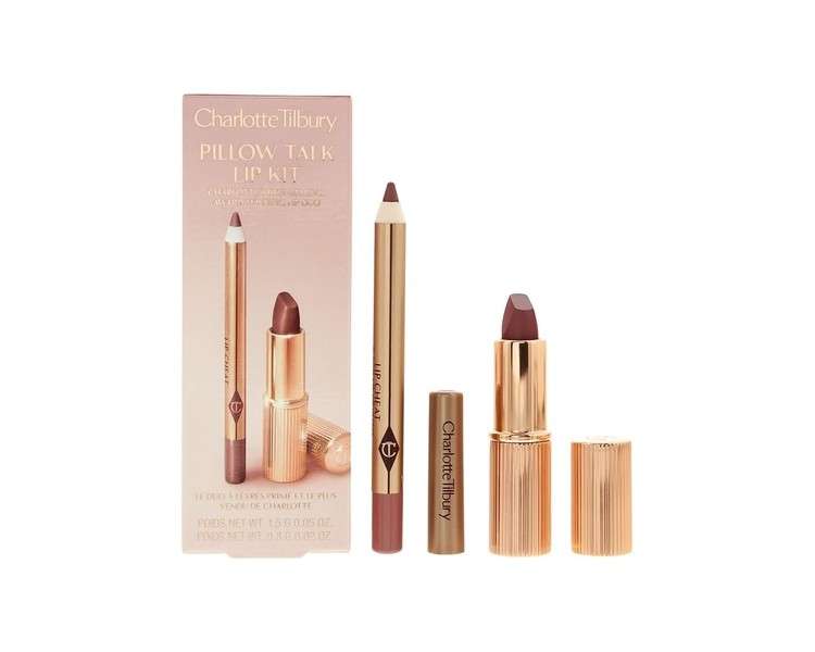 Charlotte Tilbury Pillow Talk Lip Kit: Lip Liner 0.8g - Lipstick 1.5g