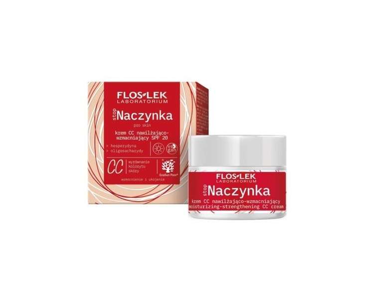 StopNaczynka Moisturizing-Strengthening CC Cream SPF20 50ml Floslek