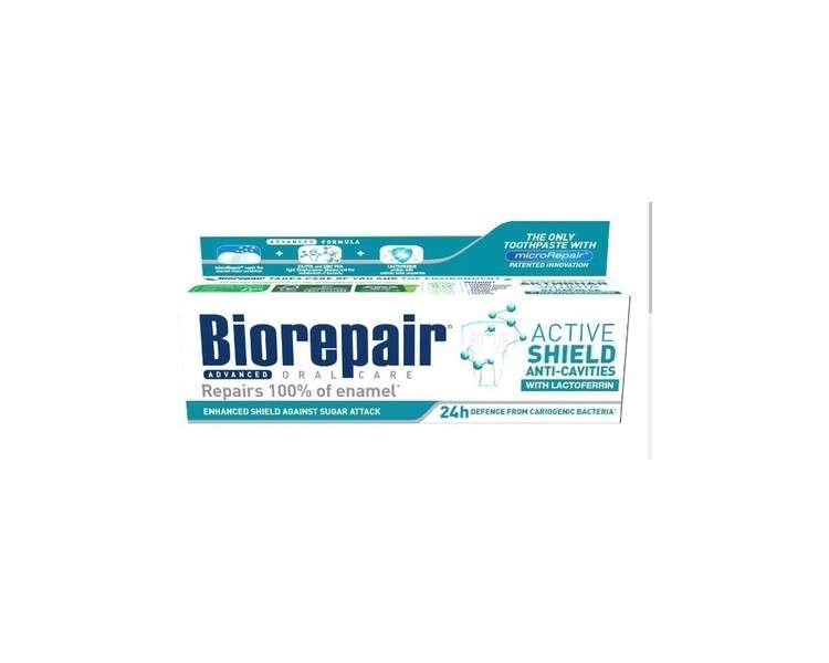 Biorepair Active Shield Toothpaste 75ml