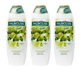 Palmolive Milk & Olive Shower and Bath Cream 650ml - Pack of 3