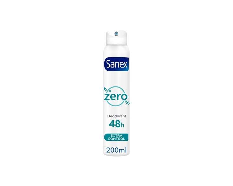 Sanex Deodorant Zero% Extra Control Spray 200ml