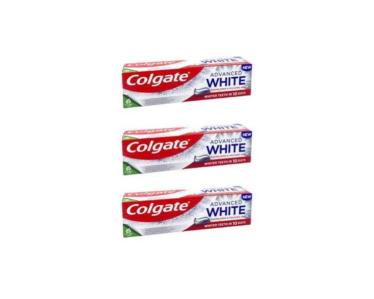 Colgate Advanced White Baking Soda & Volcanic Ash Toothpaste 75ml