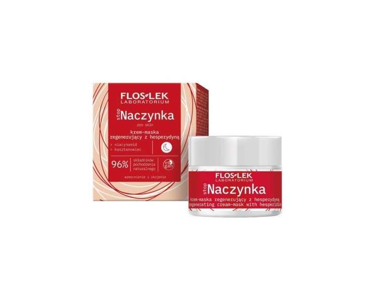 StopNaczynka Regenerating Cream-Mask with Hesperidin for Night 50ml Flo