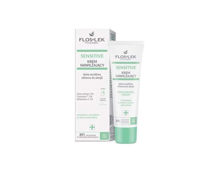 Floslek Sensitive Moisturizing Face Cream 50ml