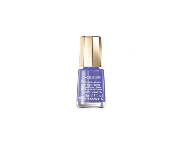 Mavala Color Vibe Nail Polish No. 415 Pushy Purple 5ml