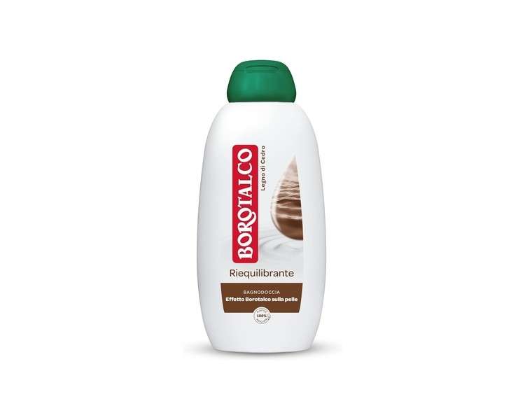 Borotalco Rebalancing Cedar Wood Bathtub Body Wash 600ml