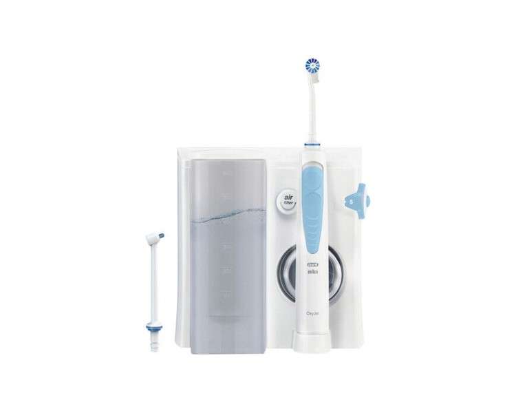 Oral-B Oxyjet Health Center JAS23 Cleaning System, White/Blue