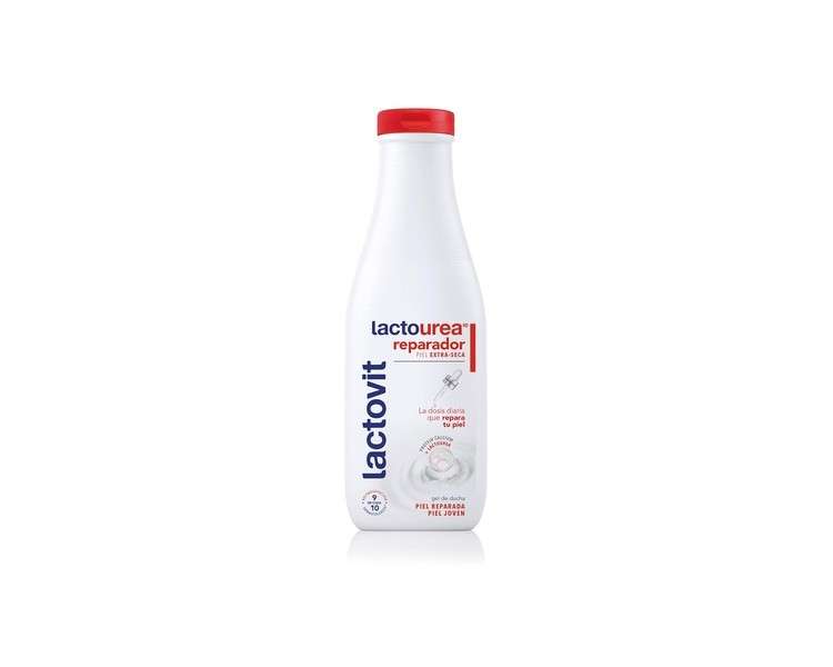 Lactovit Repair Shower Gel Lactourea Moisturizing and Nourishing Creamy and Lightweight Texture with Protein Calcium and Lactourea for Very Dry Skin