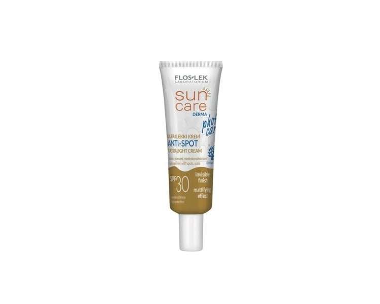 Sun Care Derma Lightweight Face Cream SPF30 30ml Floslek