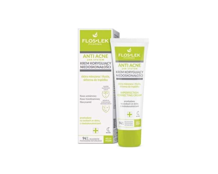 Floslek Anti-Acne 24h System Correcting Cream 50ml