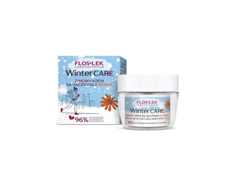 24H SALE 5905043023823 Winter Care Winter Cream for Capillaries with Arnica 50ml Floslek