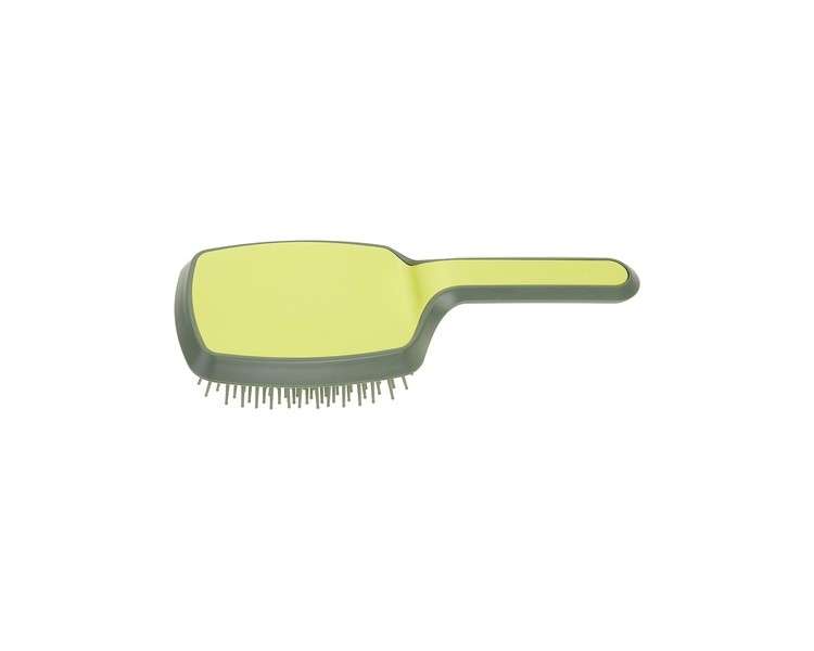 Janeke Curvy Pneumatic Bag Brush Lime