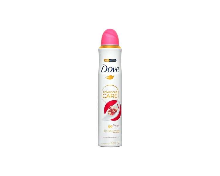 Dove Advanced Care Deodorant Pomegranate and Lemon Protection 72 Hours Spray 200ml