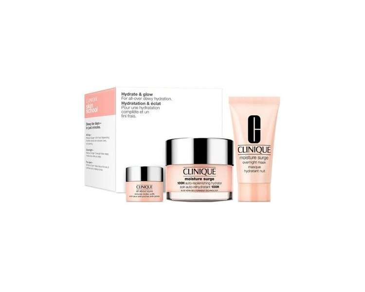 Clinique Hydrate + Glow Skincare Set