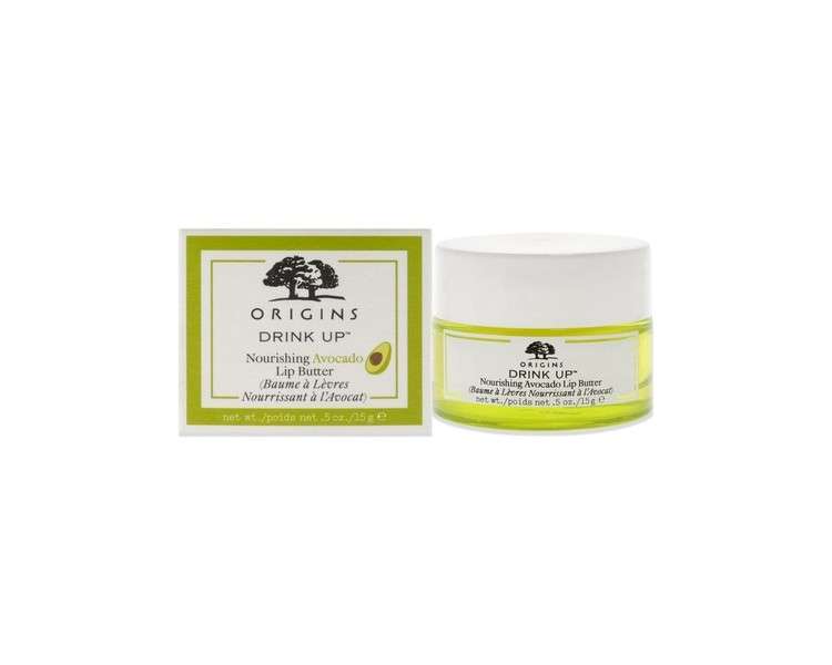 Origins Drink Up Nourishing Avocado Lip Butter 0.5oz Lip Balm