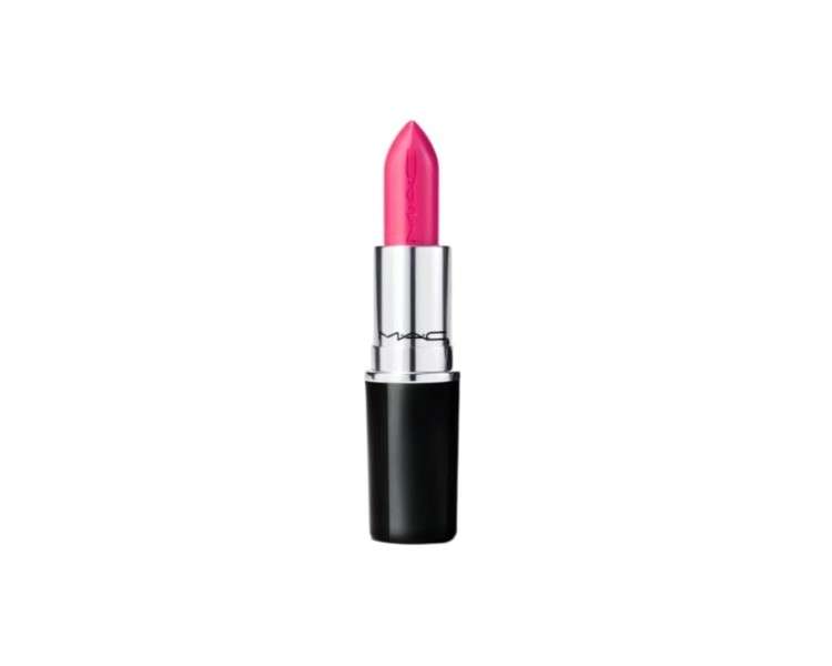 MAC Lustreglass Lipstick 559 No Photos Bright Coral Pink 0.10 oz 3g