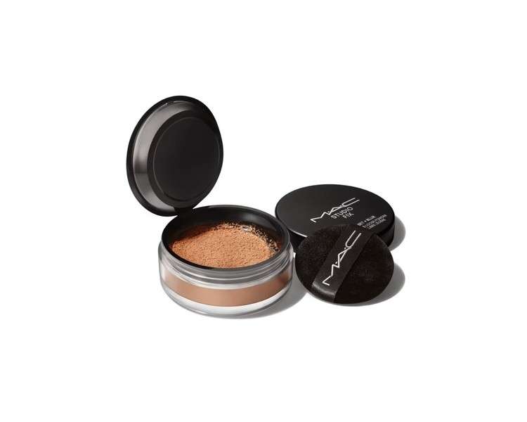 M.A.C Studio Fix Pro Set + Blur Weightless Loose Powder Deep Dark 0.22oz 6.5g