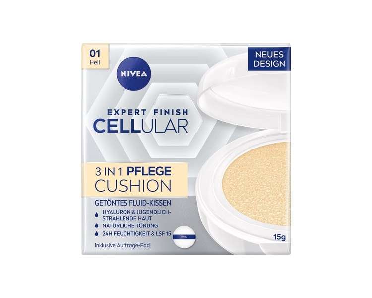 NIVEA Cellular Expert Finish 3in1 Care Cushion for Light Skin Tones 15g