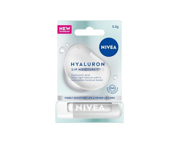 NIVEA Hyaluron Moisture Plus Lip Balm 5.2g