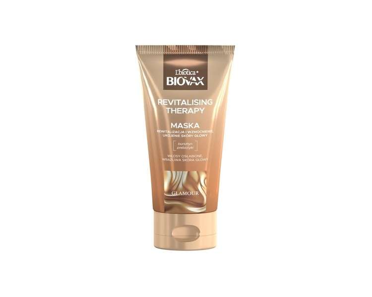 L'biotica Biovax Glamour Revitalizing Therapy Hair Mask 150ml