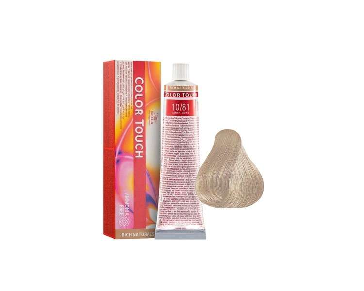 Wella Color Touch Ammonia-Free Intensive Natural Toning 60ml