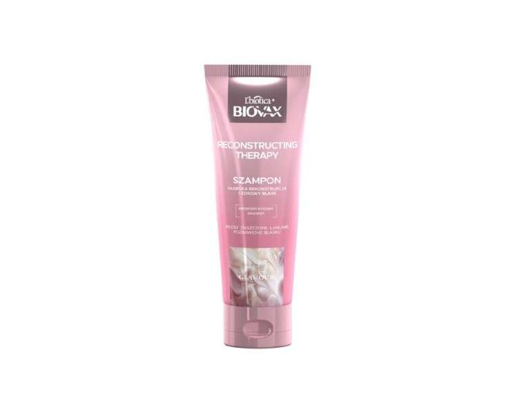 Lbiotica Biovax Glamour Shampoo Reconstructing Therapy for Damaged and Dull Hair