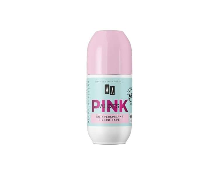 AA Aloes Pink Antiperspirant Roll-on 50ml