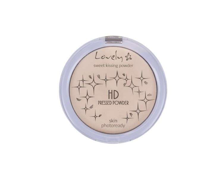 LOVELY HD Pressed Powder Transparent Mattifying Face Powder