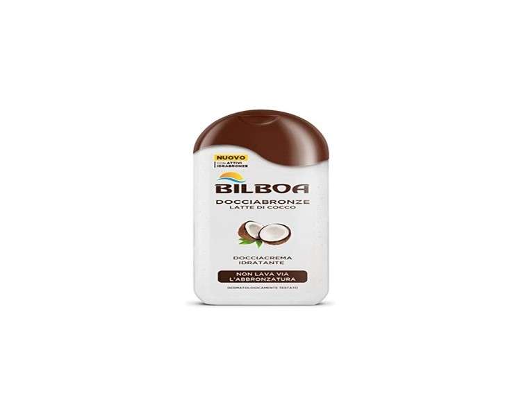 Bilboa Moisturizing Shower Cream with Coconut Milk for Body and Hair 220ml