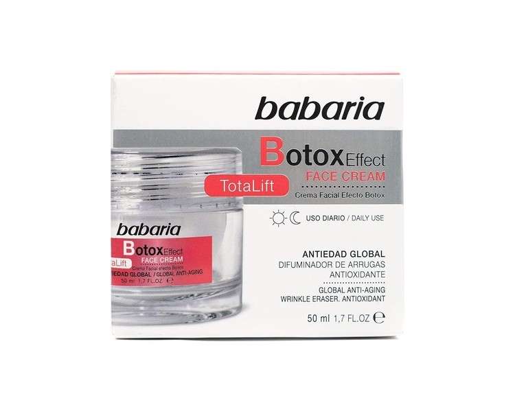 BABARIA Botox Effect Facial Cream 50ml