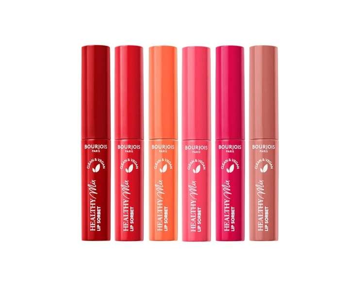 Bourjois Healthy Mix Clean and Vegan Lip Sorbet Tinted Balm - Choose Shade