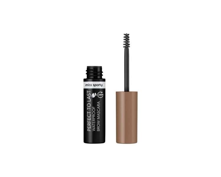 3616304522970 Perfect to Last Waterproof Brow Mascara 10 4.5ml Miss Sporty