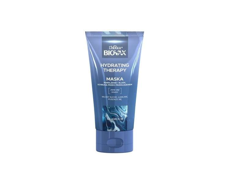 L'biotica Biovax Glamour Hydrating Therapy Hair Mask 150ml