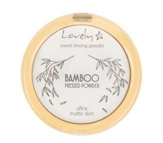 LOVELY Bamboo Pressed Powder Translucent Mattifying Pressed Powder