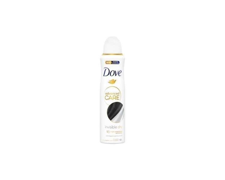 Dove Advanced Care Invisible Dry Deodorant Spray with Anti-Smudge Formula 150ml