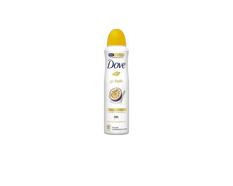 Dove Go Fresh Lemon Yellow Passion Fruit Deodorant Spray 200ml
