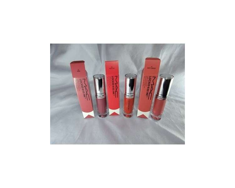 MAC Locked Kiss Ink Lipstick Waterproof - Choose Your Color