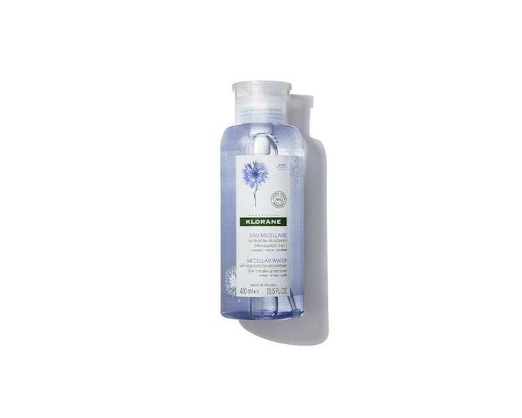 Klorane Micellar Water with Organically Farmed Cornflower 400ml