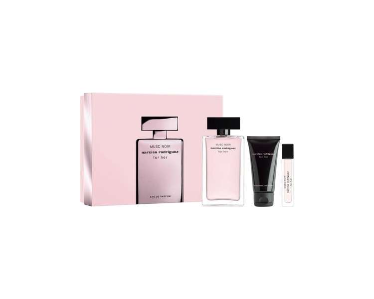 Narciso Rodriguez For Her Musc Noir Eau de Parfum 100ml Gift Set 2023