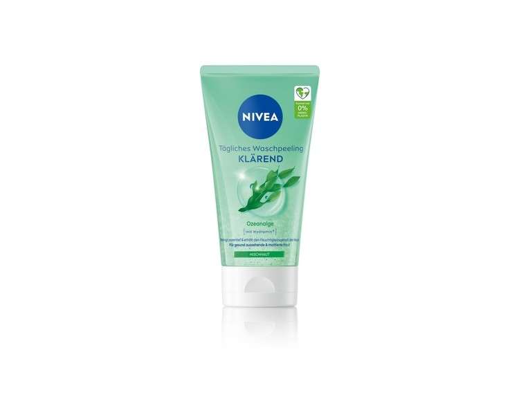 NIVEA Daily Wash Peeling without Microplastics for Deep Facial Cleansing 150ml