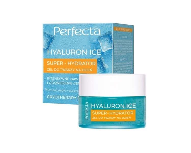 Perfecta Hyaluron Ice Super-Hydrator Face Gel Day 50ml