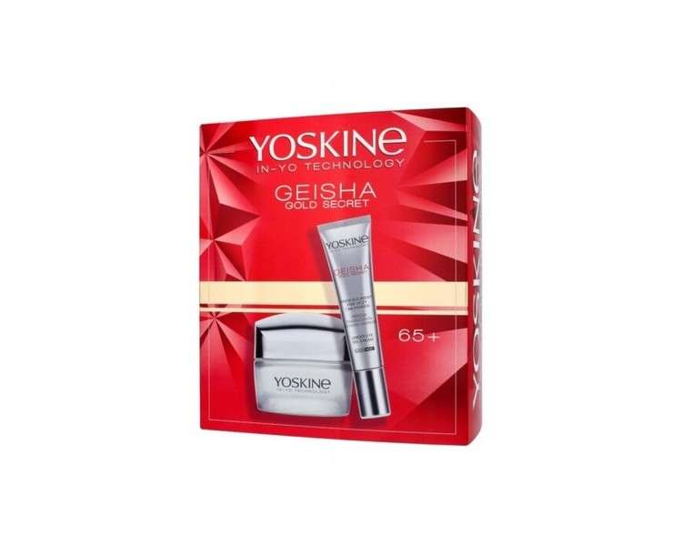 Geisha Gold Secret Day and Night Cream Set 65+ 50ml - Pack of 2