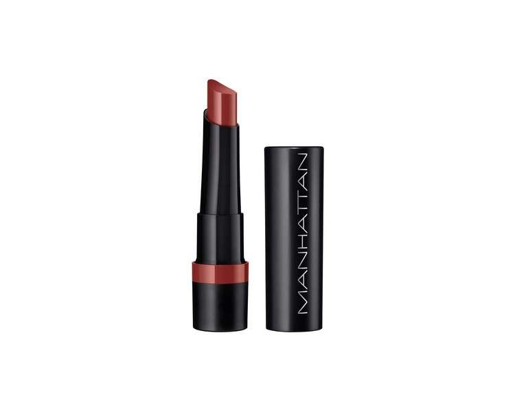 Manhattan All In One Extreme Lipstick for Long-lasting Intense Color and Comfortable Wear 1x2.3g 25 Snatched