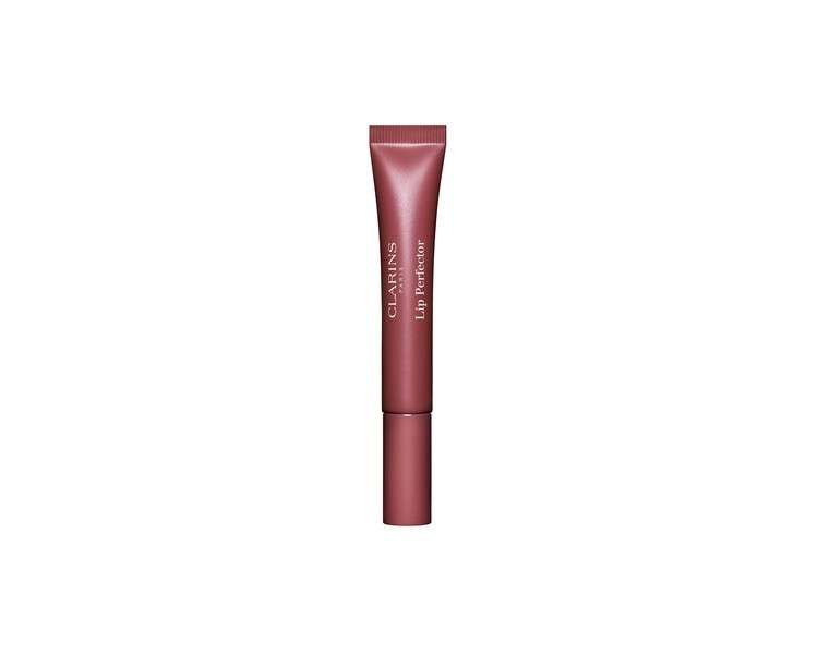 CLARINS Lip Perfector 2-In-1 Color Balm for Lips and Cheeks Nourishes and Plumps Lips Adds Buildable Color for Natural Glow Contains Natural Plant Extracts With Skincare Benefits