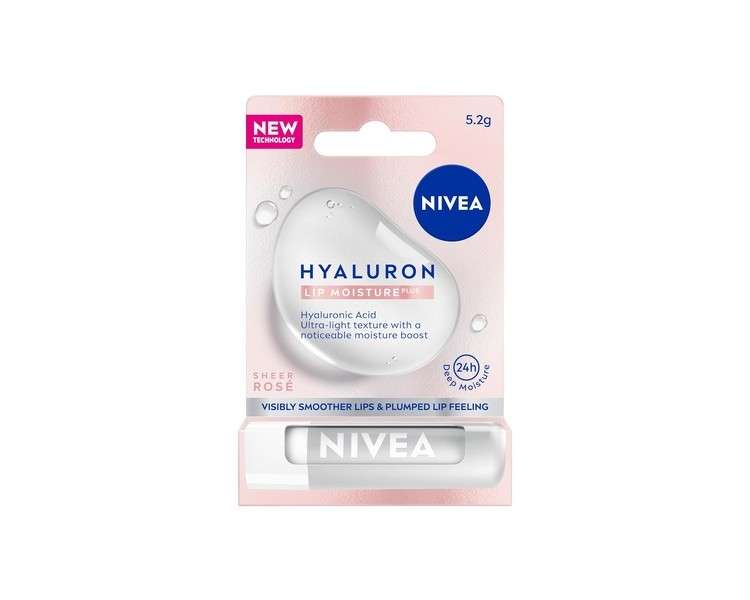 NIVEA Hyaluron Lip Moisture Plus Rose 5.2g